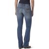 Wrangler Women’s Cash Mid Rise Vented Hem Ultimate Riding Jean(Deadwood)