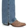 Wrangler Women’s Cash Mid Rise Vented Hem Ultimate Riding Jean(Rr Wash)
