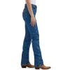 Wrangler Womens Cowboy Cut Slim Fit Jean Bleach(Stonewash)