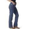 Wrangler Women’s Cowgirl Cut Slim Fit High Rise Stretch Jean(Stonewash)