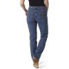 Wrangler Women’s Cowgirl Cut Slim Fit High Rise Stretch Jean(Stonewash)