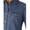 Wrangler Women’s Denim Snap Shirt(Mid Denim)