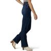 Wrangler Women’s High Rise True Straight Fit Jean(Berry Dark)