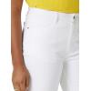 Wrangler Women’s High Rise True Straight Fit Jean(Bright White)