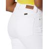 Wrangler Women’s High Rise True Straight Fit Jean(Bright White)