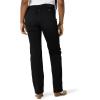 Wrangler Women’s High Rise True Straight Fit Jean(Midnight Black)