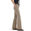 Wrangler Womens High Waisted Fierce Flare Jean(Granite)