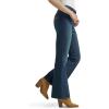 Wrangler Womens High Waisted Fierce Flare Jean(Stargazer)