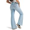 Wrangler Womens High Waisted Fierce Flare Jean(Sungazer)