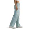 Wrangler Women’s High-Rise Loose Fit Jean(Icy Blue)