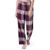 Wrangler Women’s Jersey Top and Flannel Pant Sleep Pajama Set(Wine/Plaid)