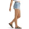 Wrangler Women’s Mid-Rise Vintage Denim Short(Atlantic)