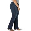 Wrangler Women’s Plus Size Straight Leg Jean(Dark Wash)