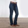 Wrangler Women’s Premium Patch Mae Sits Above Hip Jean(Denim)