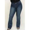 Wrangler Women’s Premium Patch Mae Sits Above Hip Jean(Medium Blue)