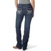Wrangler Women’s Q-Baby Mid Rise Boot Cut Ultimate Riding Jean(Wild Streak)