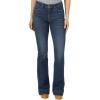 Wrangler Women’s Retro High Rise Bailey Bootcut Dark Wash Trouser Jeans Sara(Sara)