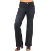 Wrangler Women’s Retro Mae Mid Rise Wide Leg Trouser Jean(Dark Wash)