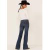 Wrangler Women’s Retro Mae Mid Rise Wide Leg Trouser Jean(Faeleen)