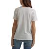 Wrangler Womens Retro Short Sleeve Graphic T-Shirt(Marshmallow Heather)