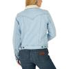 Wrangler Women’s Sherpa Lined Denim Jacket(Bleach Denim)
