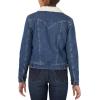 Wrangler Women’s Sherpa Lined Denim Jacket(Denim)