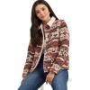 Wrangler Women’s Sherpa Lined Jacquard Shacket
