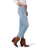 Wrangler Women’s Straight Crop Jean(Rough Stream)