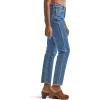 Wrangler Womens Tapered High-Rise Mom Jean(Topaz)