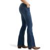 Wrangler Women’s Western Mid Rise Stretch Boot Cut Jean(Kora)