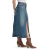 Wrangler Womens Women’s Denim Maxi Skirt(Raven)