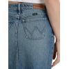 Wrangler Womens Women’s Denim Maxi Skirt(Raven)