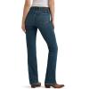 Wrangler Womens Women’s High Rise Bold Boot Jean(Stormy Indigo)