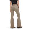 Wrangler Womens Women’s High Waisted Fierce Flare Jean(Granite)
