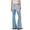 Wrangler Womens Women’s High Waisted Fierce Flare Jean(Oasis)