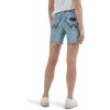 Wrangler Womens X Hot Wheels™ High Rise Relaxed Short(Light Blue Denim)