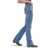 Wrangler Womens X Hot Wheels™ High-Rise Bootcut Jean(Dark Blue Denim)