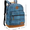 Wrangler Yellowstone Sturdy Backpack for Travel Classic Logo Water Resistant Casual Daypack for Travel with Padded Laptop Notebook Sleeve (Wild West)(Teal)