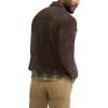 Wrangler mens Corduroy Trucker Jacket(Chocolate Brown)