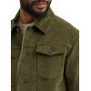 Wrangler mens Corduroy Trucker Jacket(Olive Night)