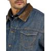 Wrangler mens Cowboy Cut Western Lined Denim Jacket(Denim/Blanket)