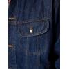 Wrangler mens Cowboy Cut Western Unlined Denim Jacket(Antique Indigo)