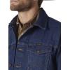 Wrangler mens Cowboy Cut Western Unlined Denim Jacket(Denim)