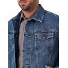 Wrangler mens Cowboy Cut Western Unlined Denim Jacket(Stonewash)
