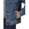 Wrangler mens Cowboy Cut Western Unlined Denim Jacket(Stonewash)