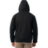 Wrangler mens Duck Sherpa Lined Full Zip Jacket(Black)