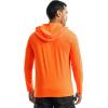Wrangler mens Long Sleeve Sun Protection Hoodie(Orange)