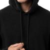Wrangler mens Sherpa Pullover Hoodie(Black)