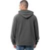 Wrangler mens Sherpa Pullover Hoodie(Charcoal Grey)