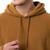 Wrangler mens Sherpa Pullover Hoodie(Duck Brown)